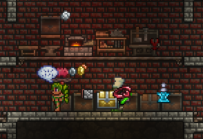 What do old shaking chests do in Terraria?